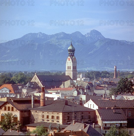 From the hospital to the parish church of St. Nicholas and the Wendelstein