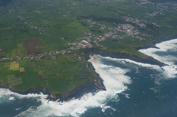 Aerial of the Island of Terceira