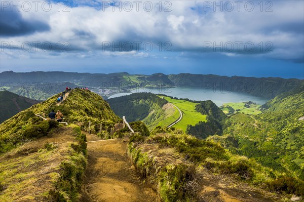 Overlook over the Sete Cidades crater