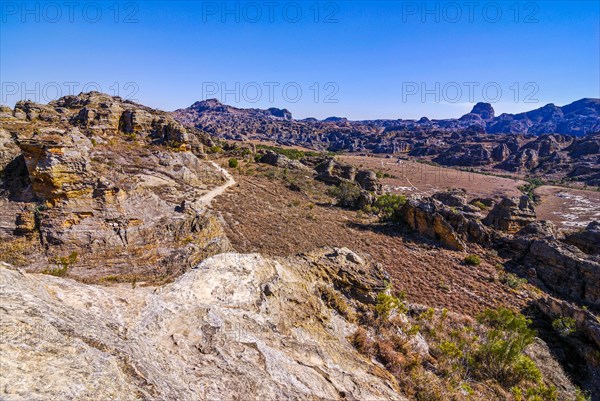 Overlook over the Isalo National Park