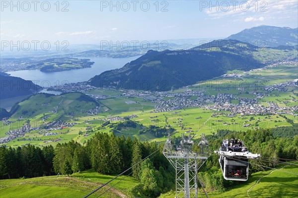 Convertible cable car