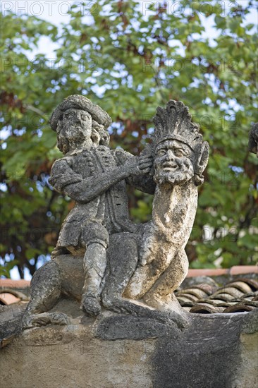 Monster figure at Villa Palagonia