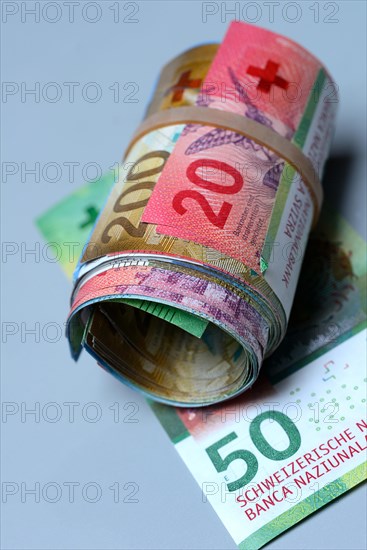 Swiss banknotes
