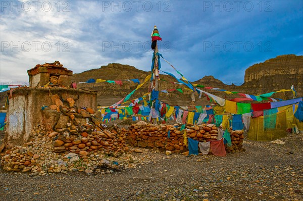 Stupa in the kingdom of Guge