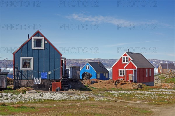 Small wooden houses