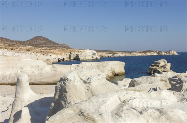 Volcanic Rock formations of Sarakiniko on Milos