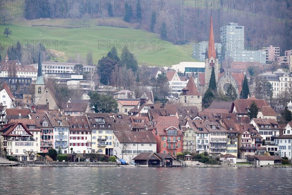 Lower Old Town with Saint Michael Church