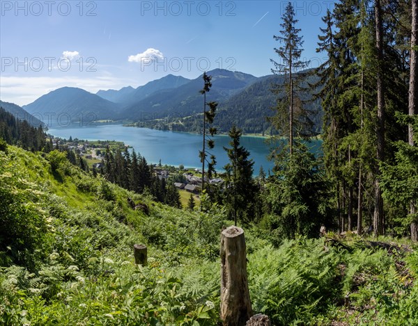 View of Lake Weissensee