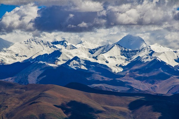 Great view for the Mount Everest and the Himalaya range