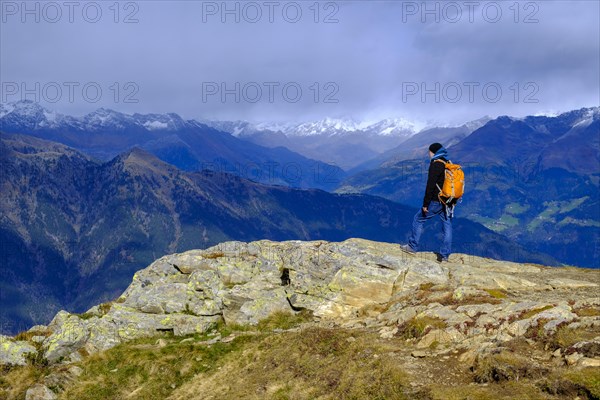 Hikers on the Almenweg