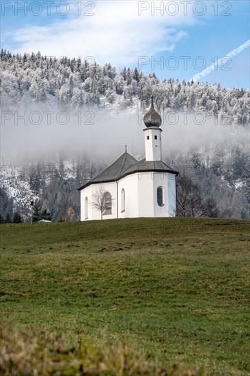 Chapel in winter