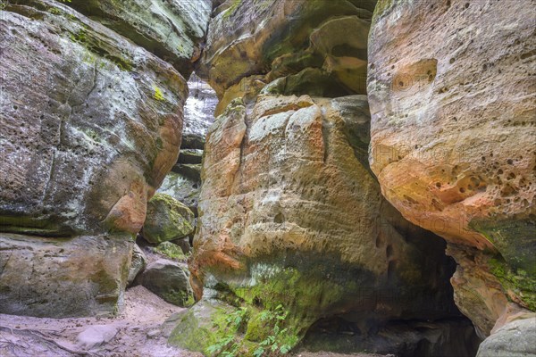 Sandstone rocks of