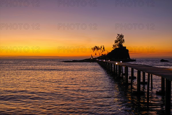 Coastline of the Island Ile Sainte Marie