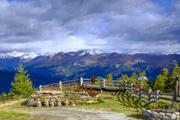 Alpine garden at Berggasthof Klammeben