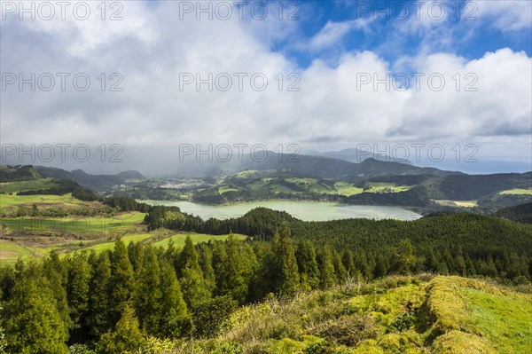 Furnas lake from the Castelo Branco viewpoint