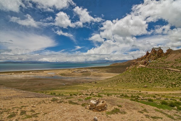 The Chiu monastery at the Lake Manasarovar