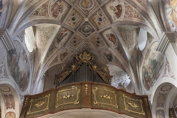 Organ of the monastery church of St. Lambert