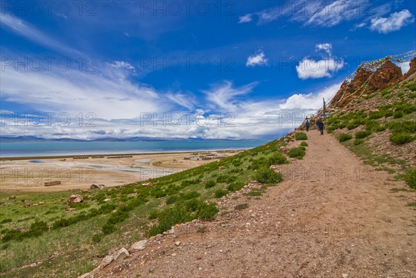 The Chiu monastery at the Lake Manasarovar