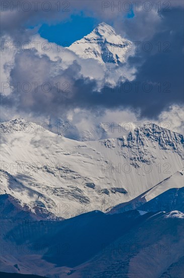 Great view for the Mount Everest and the Himalaya range