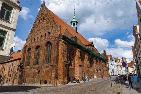 Holy ghost church in the Unesco world heritage site Hanseatic city of Wismar