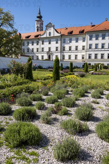 Benedictine Abbey Schaeftlarn Prelate Garden