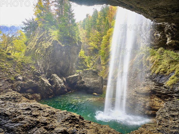 Berglistueber waterfall