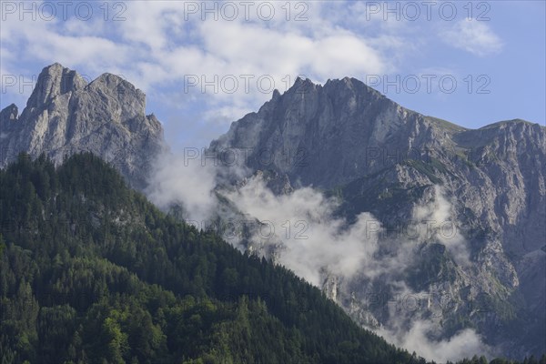 Fog shreds near Reichenstein