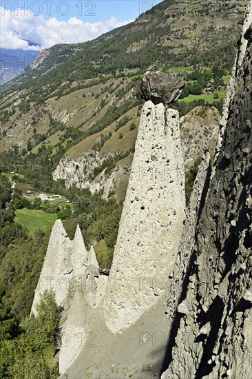 Earth pyramids of Euseigne