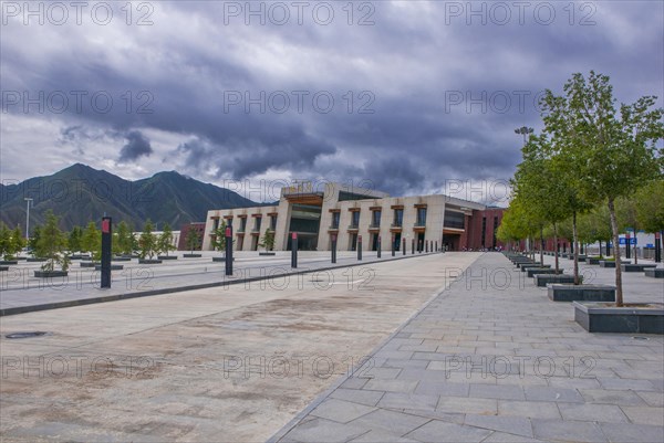 The railway station of Lhasa