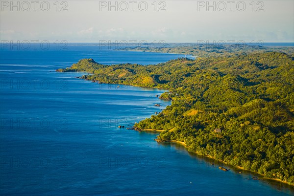 Aerial of the Island Ile Sainte Marie