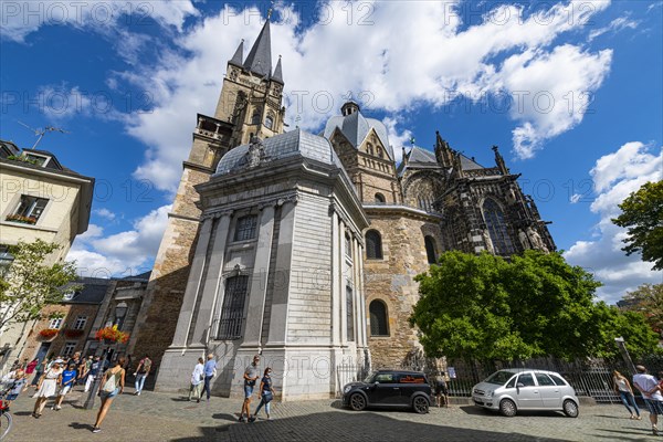 Unesco world heritage site the Aachen cathedral