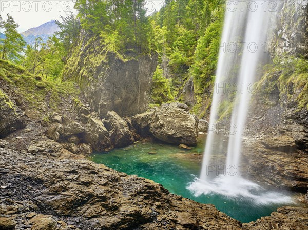 Berglistueber waterfall