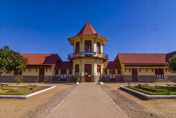 Colonial houses in the center of Antsirabe