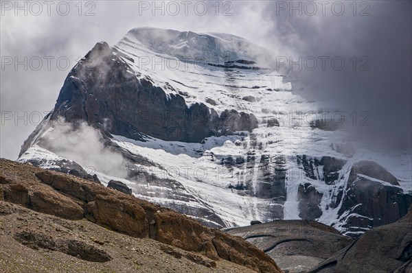 Mount Kailash along the Kailash Kora