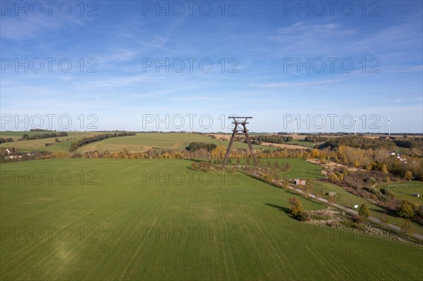 Hoist tower of the 403 Drosen shaft