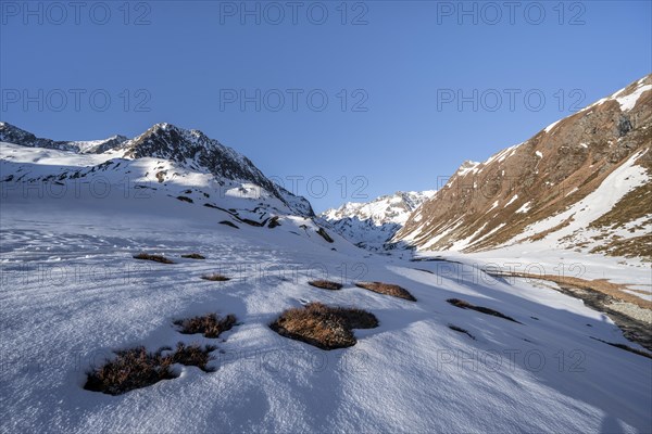 Snow-covered mountains