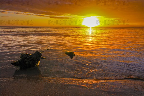 Sunset on the Island Ile Sainte Marie