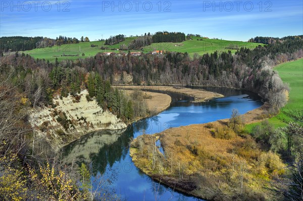 The Iller breakthrough near Altusried