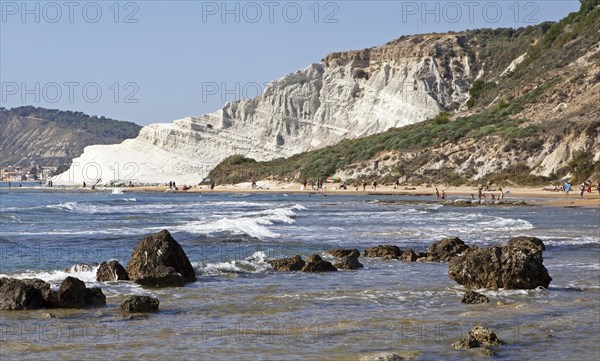 Chalk cliff Scala dei Turchi