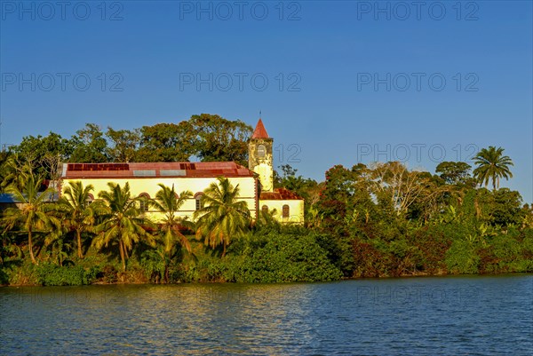Old church on the Island Ile Sainte-Marie although Nosy Boraha