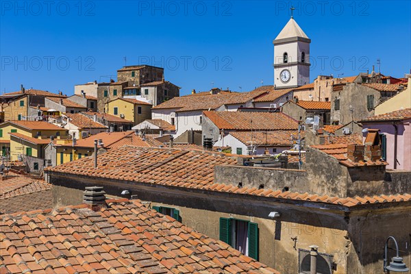 Above the roofs of Capoliveri