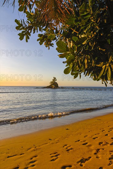 Coastline of the Island Ile Sainte Marie