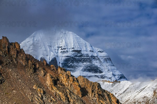 Mount Kailash along the Kailash Kora