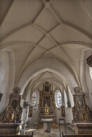 Chancel of the village church of St. Aegidius