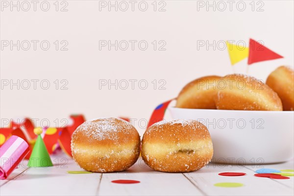 German traditional 'Berliner Pfannkuchen'