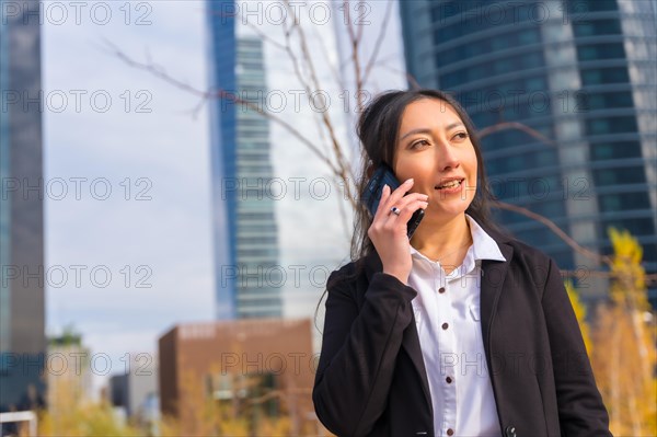 Latin businesswoman corporate portrait