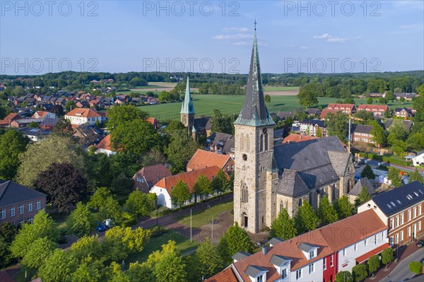 Aerial view of St. Boniface Church