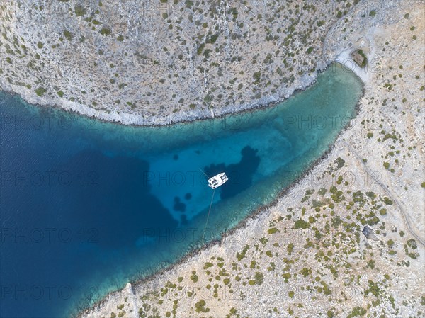 Sailing catamaran from obel Levitha