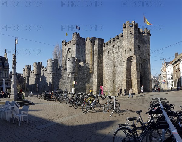 Water castle Gravensteen