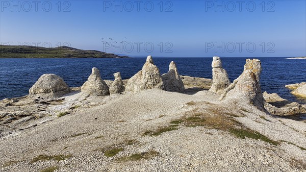 Dolomite rock pillars